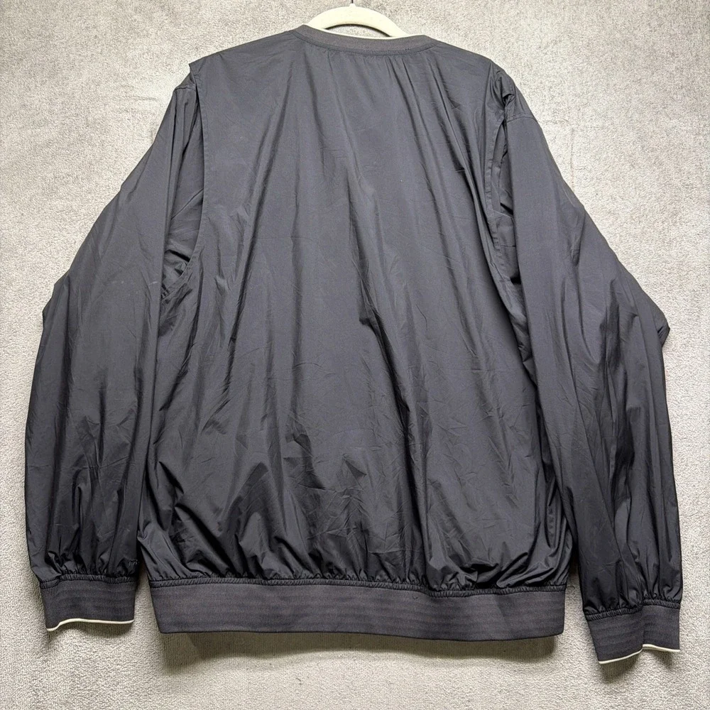 Donald J Trump Signature Collection Windbreaker Jacket V Neck Mens‎ Large